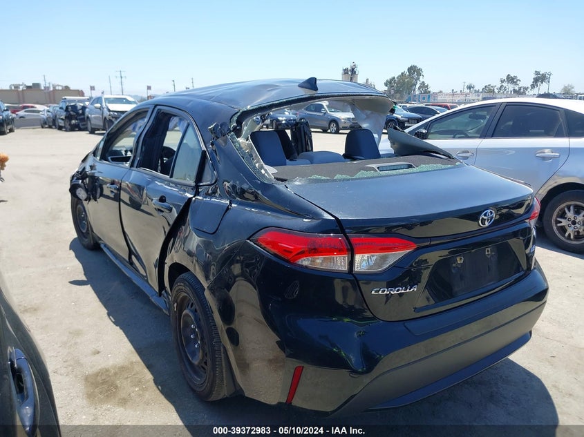 VIN JTDEPRAE6LJ107990 2020 TOYOTA COROLLA LE