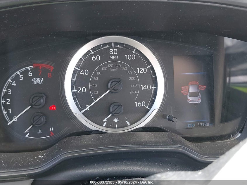VIN JTDEPRAE6LJ107990 2020 TOYOTA COROLLA LE