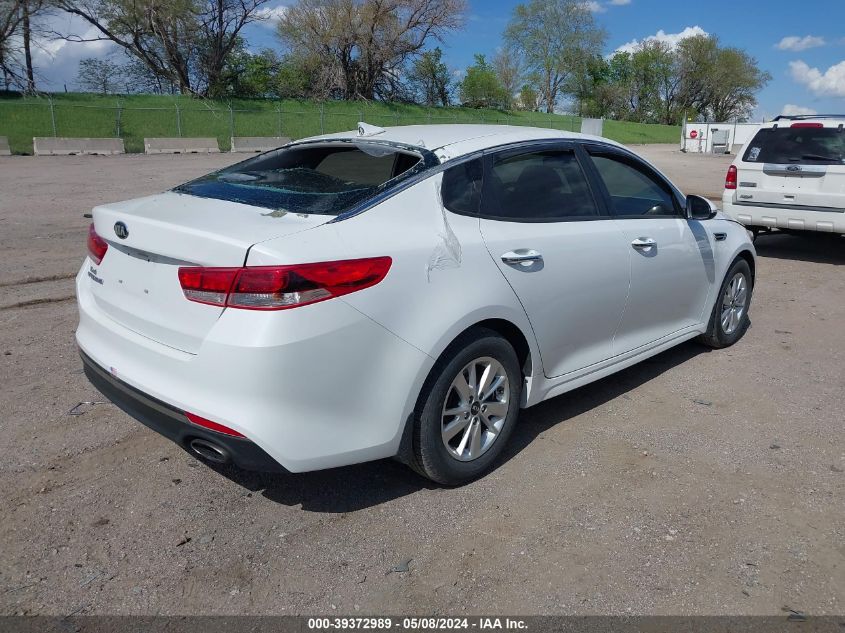 2016 Kia Optima Lx VIN: 5XXGT4L32GG047039 Lot: 39372989