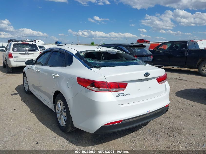 2016 Kia Optima Lx VIN: 5XXGT4L32GG047039 Lot: 39372989