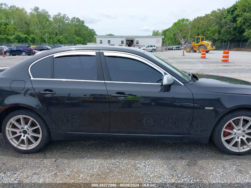 2008 BMW 535Xi VIN: WBANV93568C130407 Lot: 39372990