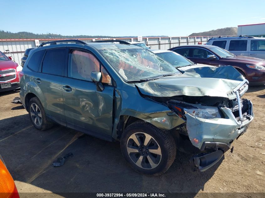 2018 Subaru Forester 2.5I Premium VIN: JF2SJAGCXJH570989 Lot: 39372994