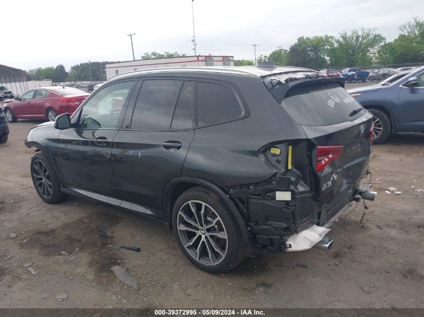 2019 BMW X3 xDrive30I VIN: 5UXTR9C5XKLR03917 Lot: 39372995