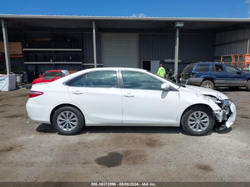 2016 Toyota Camry Le VIN: 4T1BF1FK6GU132166 Lot: 39372996