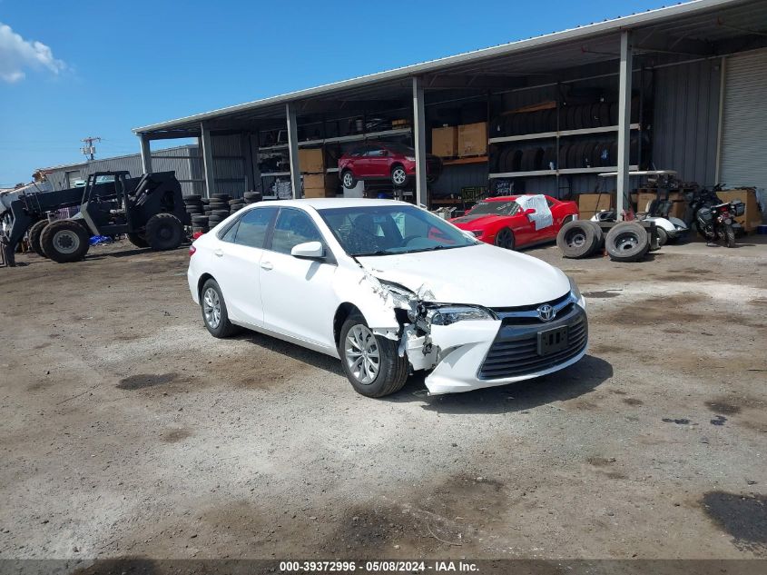 2016 Toyota Camry Le VIN: 4T1BF1FK6GU132166 Lot: 39372996