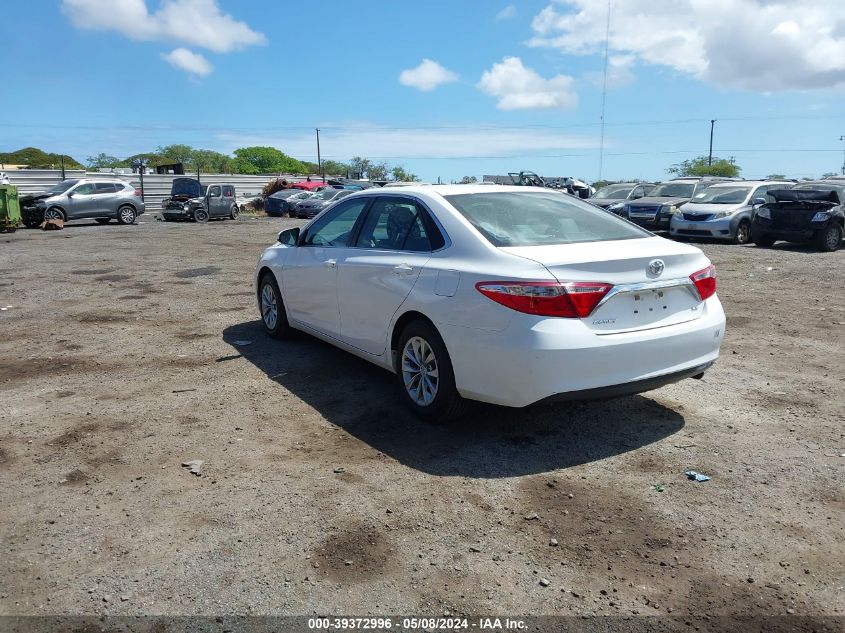 2016 Toyota Camry Le VIN: 4T1BF1FK6GU132166 Lot: 39372996