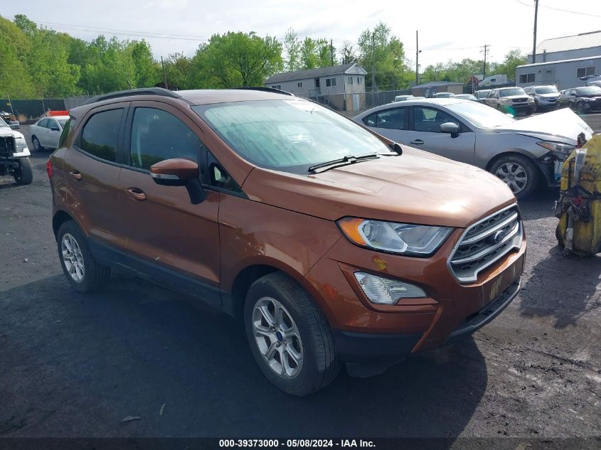 2020 Ford Ecosport Se VIN: MAJ6S3GL4LC366171 Lot: 39373000