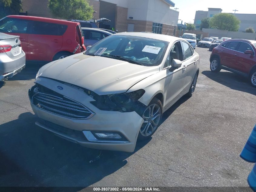 2017 Ford Fusion Se VIN: 3FA6P0H76HR336003 Lot: 39373002