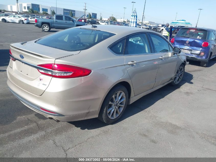 2017 FORD FUSION SE - 3FA6P0H76HR336003