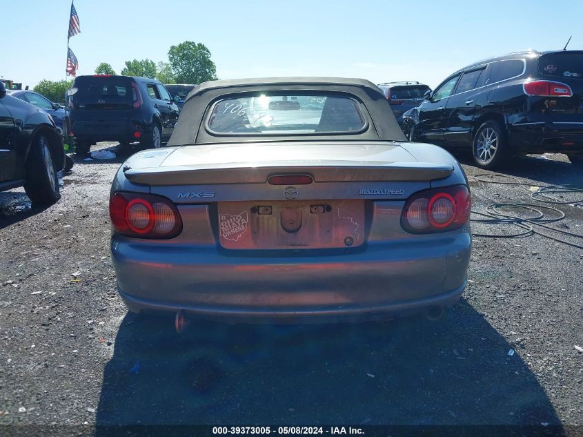 2004 Mazda Mazdaspeed Mx-5 Miata Cloth VIN: JM1NB354940406393 Lot: 39373005