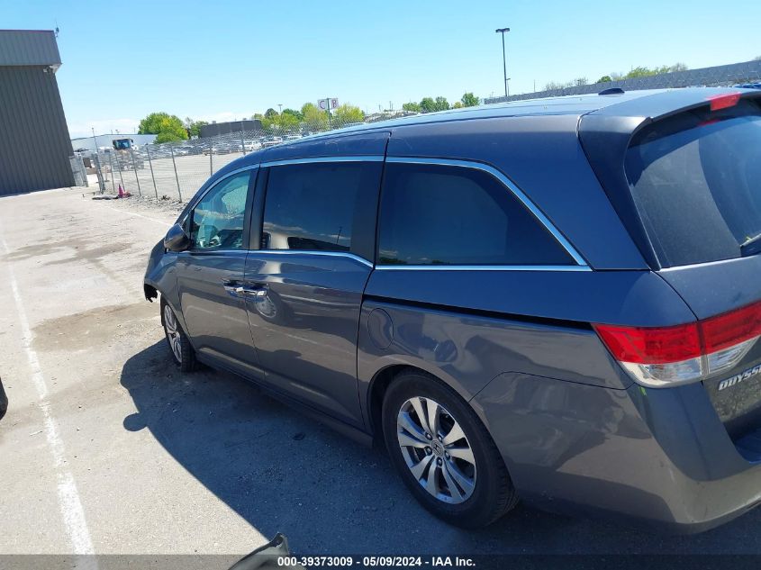 2014 Honda Odyssey Ex-L VIN: 5FNRL5H67EB034885 Lot: 39373009