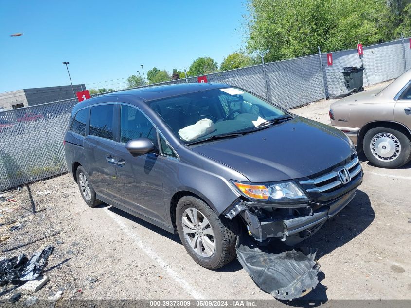 2014 Honda Odyssey Ex-L VIN: 5FNRL5H67EB034885 Lot: 39373009