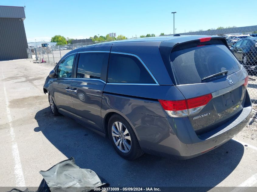 2014 Honda Odyssey Ex-L VIN: 5FNRL5H67EB034885 Lot: 39373009