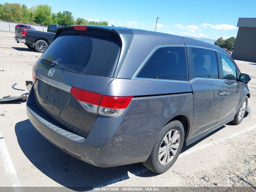 2014 Honda Odyssey Ex-L VIN: 5FNRL5H67EB034885 Lot: 39373009