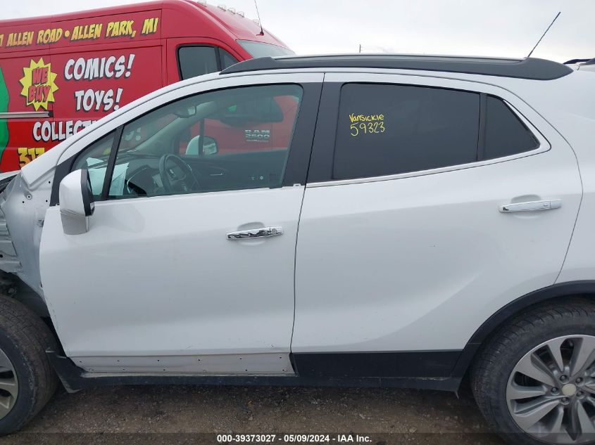 2020 Buick Encore Fwd Preferred VIN: KL4CJASB5LB043346 Lot: 39373027