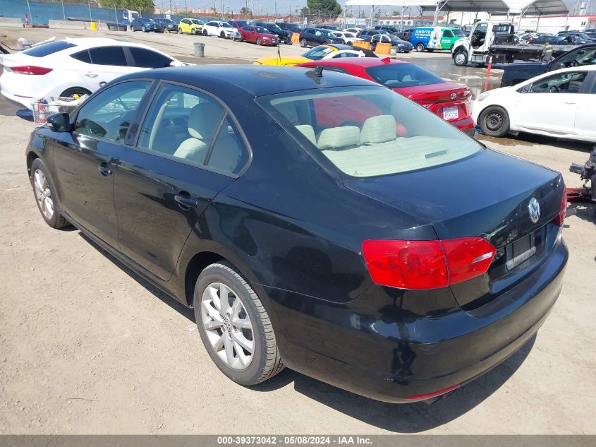 2011 Volkswagen Jetta 2.5L Se VIN: 3VWDZ7AJ5BM316837 Lot: 39373042