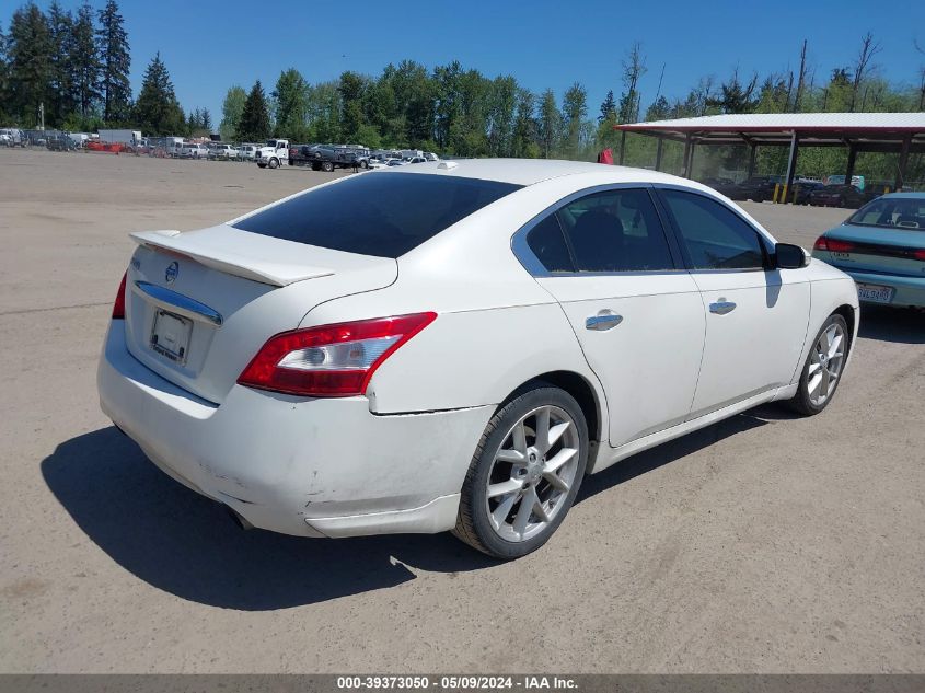 2009 Nissan Maxima 3.5 Sv VIN: 1N4AA51E59C817328 Lot: 39373050