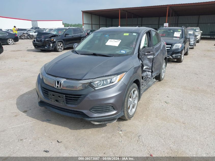 2019 Honda Hr-V Lx VIN: 3CZRU5H3XKG701936 Lot: 39373057