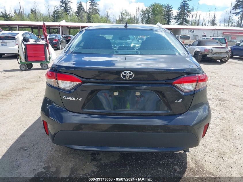 2021 Toyota Corolla Le VIN: 5YFEPMAE6MP266539 Lot: 39373058