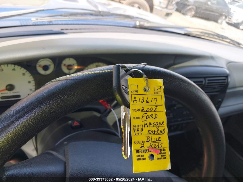 2008 Ford Ranger Sport/Xlt VIN: 1FTYR44U58PA13617 Lot: 39373062