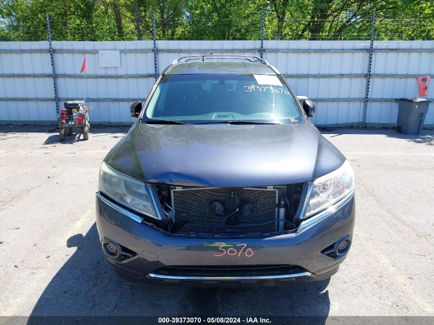 2013 Nissan Pathfinder Sv VIN: 5N1AR2MM6DC615672 Lot: 39373070