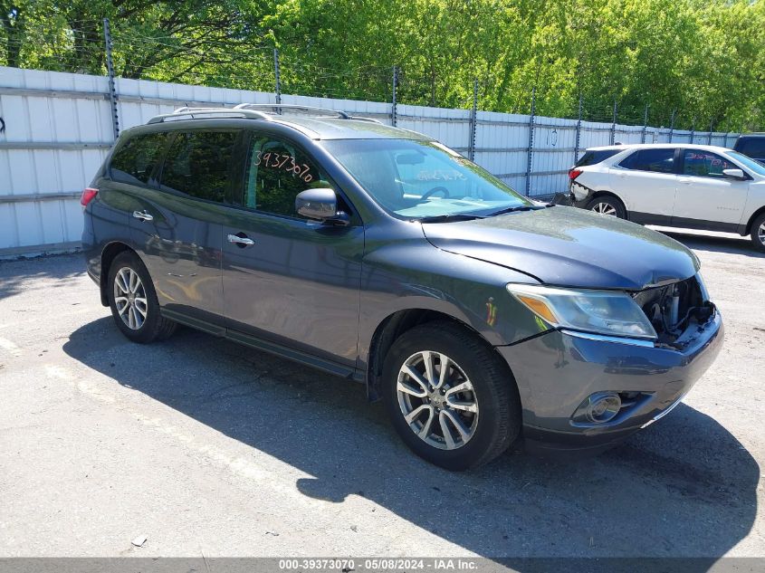 2013 Nissan Pathfinder Sv VIN: 5N1AR2MM6DC615672 Lot: 39373070