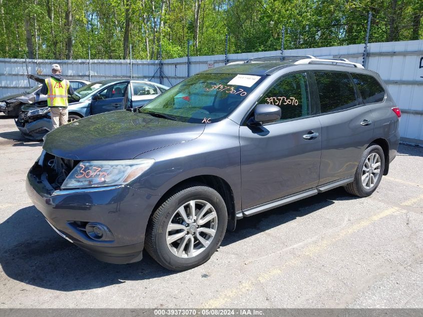 2013 Nissan Pathfinder Sv VIN: 5N1AR2MM6DC615672 Lot: 39373070