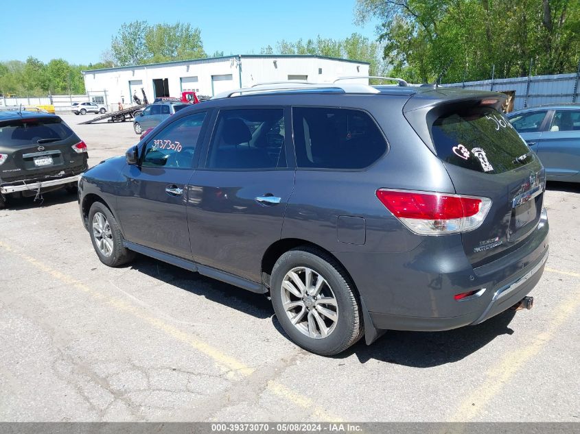 2013 Nissan Pathfinder Sv VIN: 5N1AR2MM6DC615672 Lot: 39373070