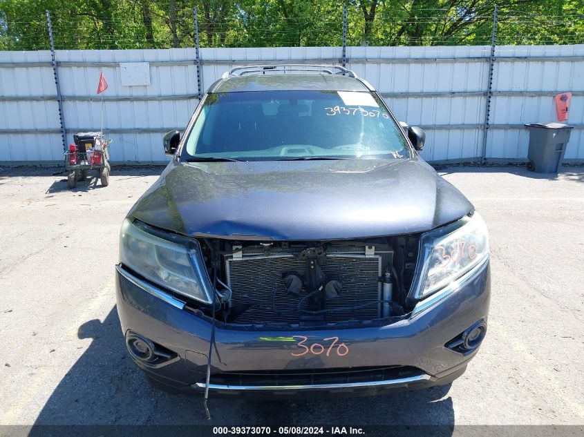 2013 Nissan Pathfinder Sv VIN: 5N1AR2MM6DC615672 Lot: 39373070