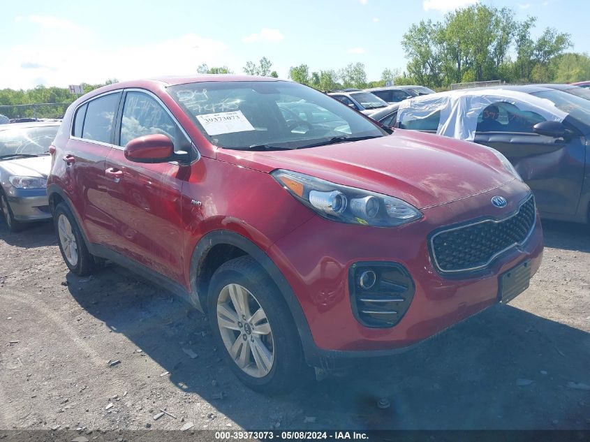 2019 Kia Sportage Lx VIN: KNDPMCAC8K7614320 Lot: 39373073