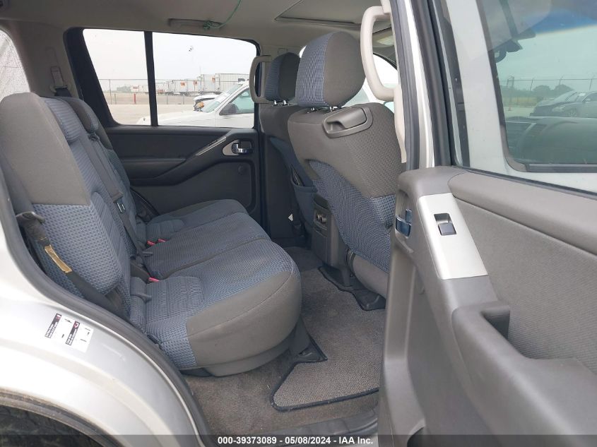 2005 Nissan Pathfinder Se Off-Road VIN: 5N1AR18UO5C735778 Lot: 39373089