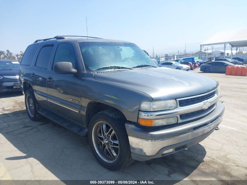 2001 Chevrolet Tahoe Lt VIN: 1GNEK13T91J135993 Lot: 39373099