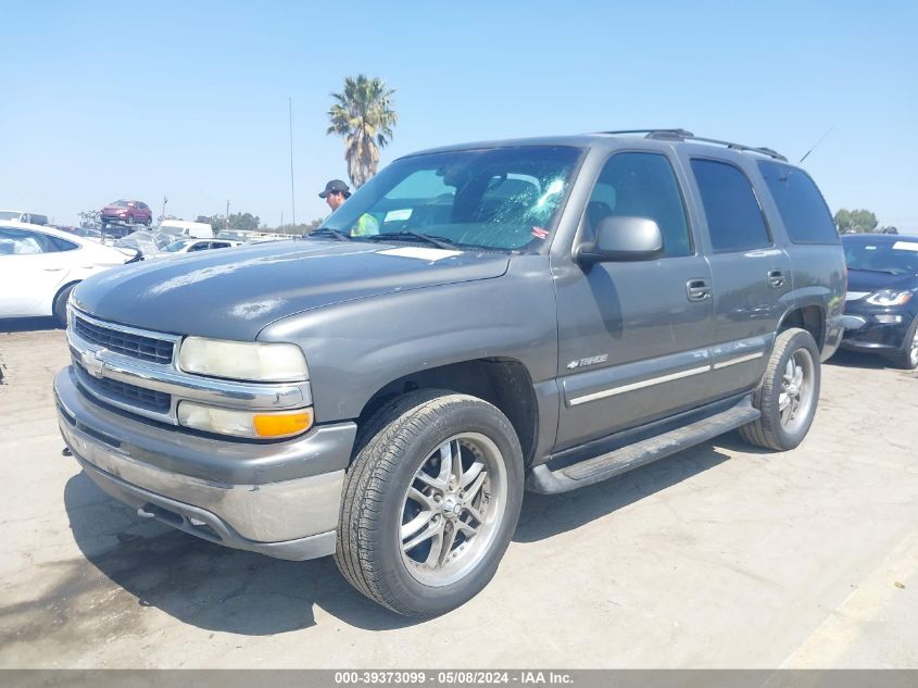 2001 Chevrolet Tahoe Lt VIN: 1GNEK13T91J135993 Lot: 39373099