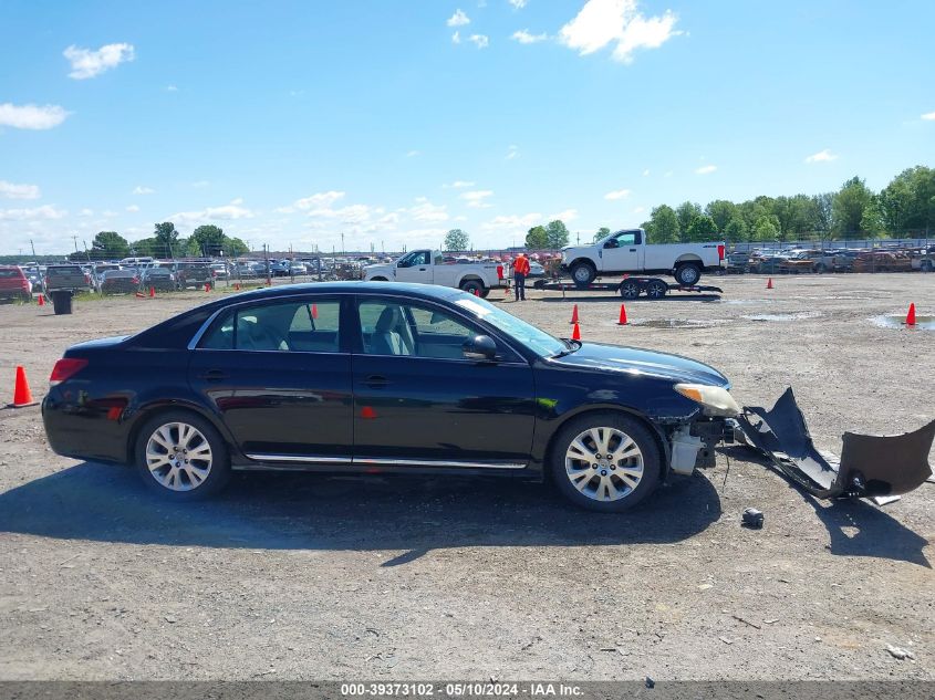 2011 Toyota Avalon VIN: 4T1BK3DB8BU376890 Lot: 39373102