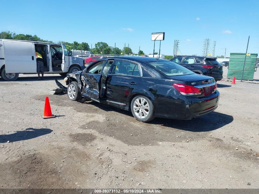 2011 Toyota Avalon VIN: 4T1BK3DB8BU376890 Lot: 39373102