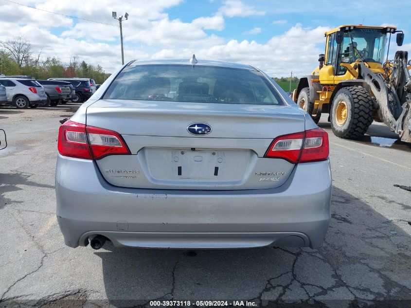 2016 Subaru Legacy 2.5I Premium VIN: 4S3BNAC64G3026500 Lot: 39373118