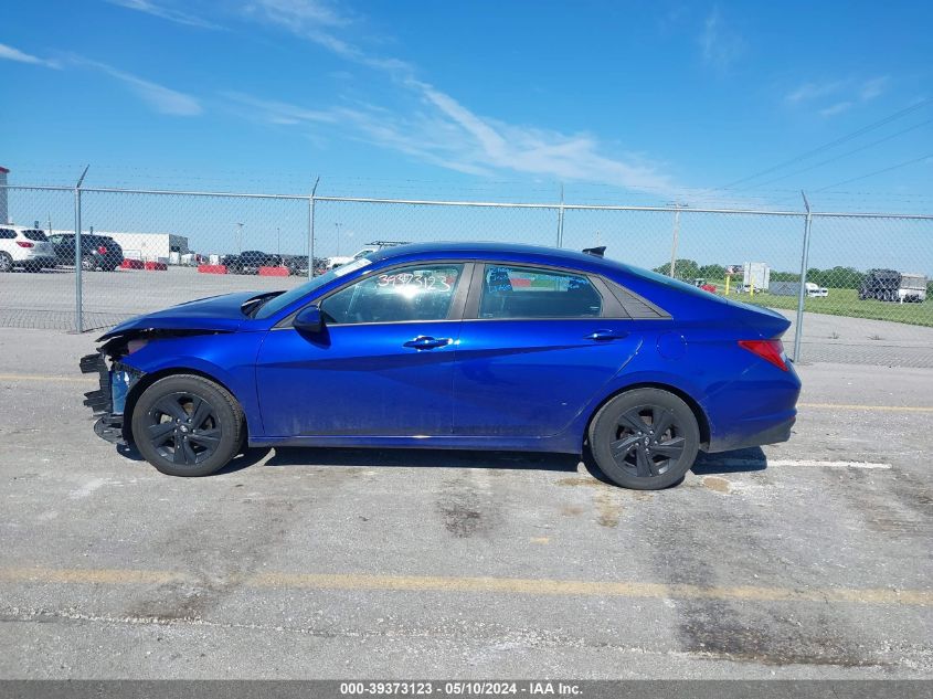 2023 Hyundai Elantra Hybrid Blue VIN: KMHLM4AJ0PU035829 Lot: 39373123