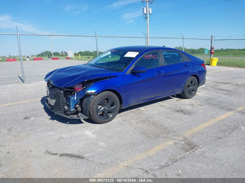 2023 Hyundai Elantra Hybrid Blue VIN: KMHLM4AJ0PU035829 Lot: 39373123