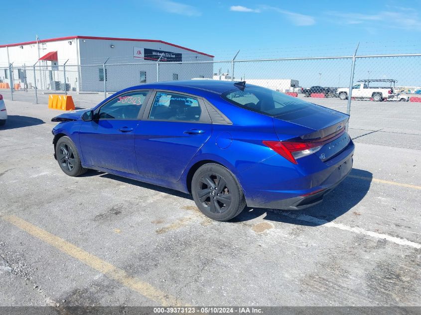 2023 Hyundai Elantra Hybrid Blue VIN: KMHLM4AJ0PU035829 Lot: 39373123