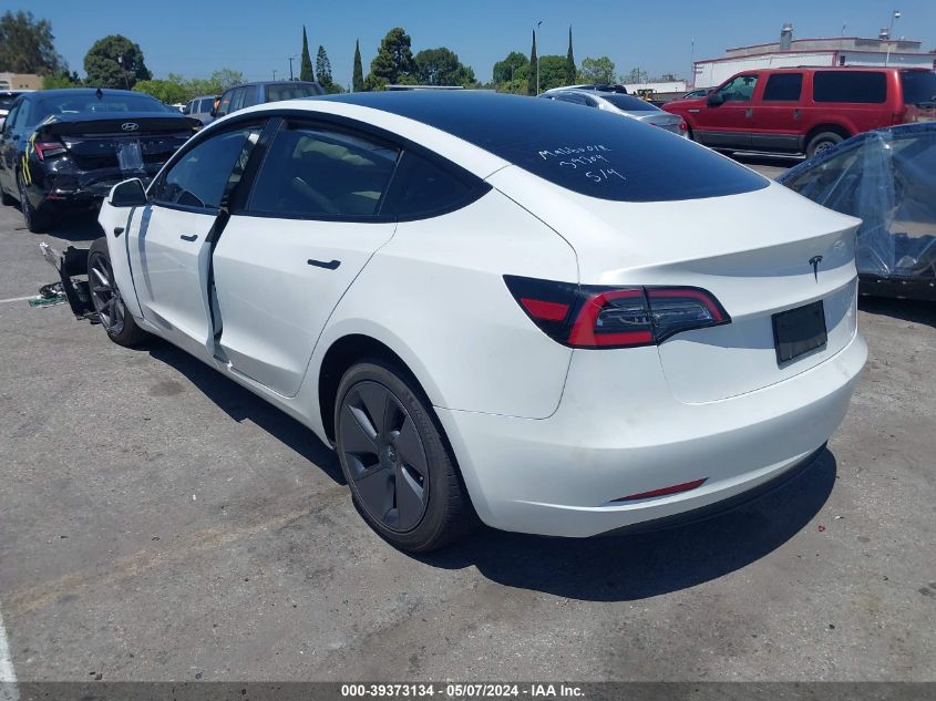 2023 Tesla Model 3 Rear-Wheel Drive VIN: 5YJ3E1EA1PF497903 Lot: 39373134