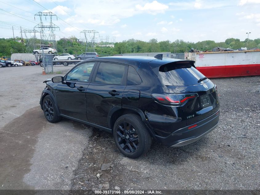 2023 Honda Hr-V Awd Sport VIN: 3CZRZ2H55PM735230 Lot: 39373166