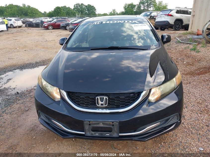 2013 Honda Civic Ex VIN: 2HGFB2F84DH506673 Lot: 39373170