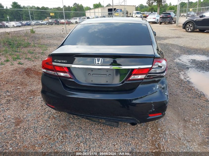 2013 Honda Civic Ex VIN: 2HGFB2F84DH506673 Lot: 39373170