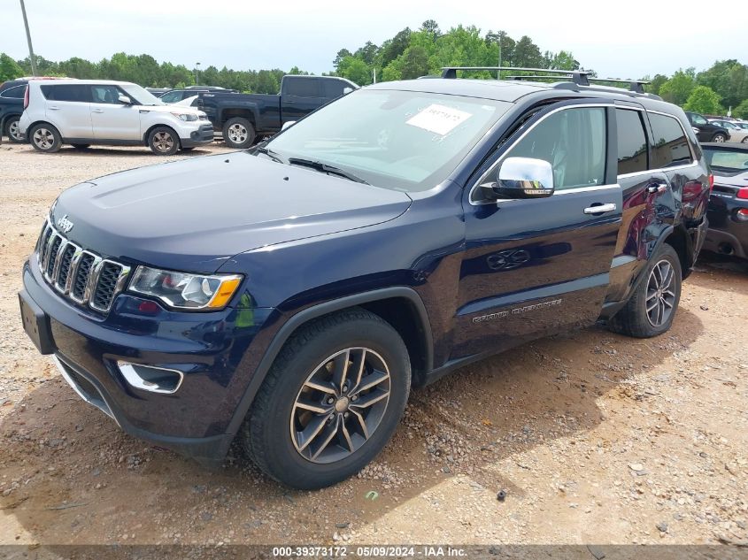 2017 Jeep Grand Cherokee Limited 4X4 VIN: 1C4RJFBGXHC734866 Lot: 39373172