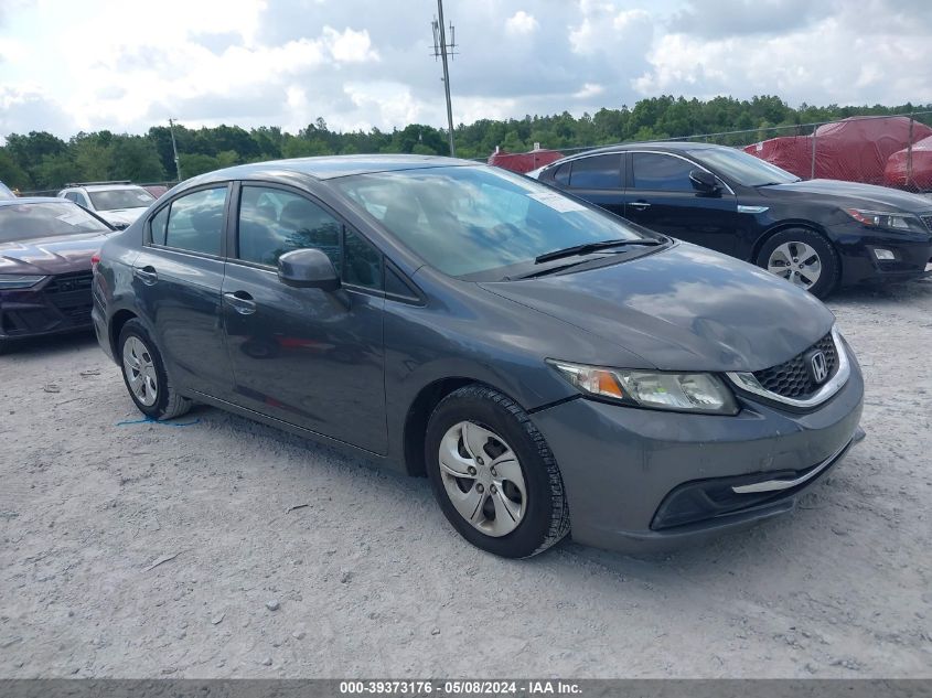 2013 Honda Civic Lx VIN: 2HGFB2F5XDH573509 Lot: 39373176