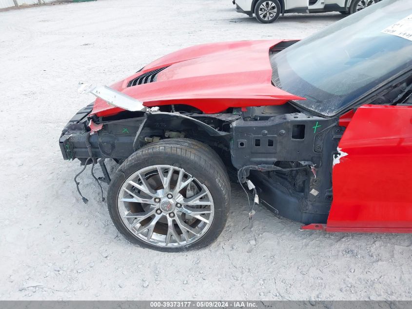 2016 Chevrolet Corvette Stingray VIN: 1G1YB2D74G5114329 Lot: 39373177