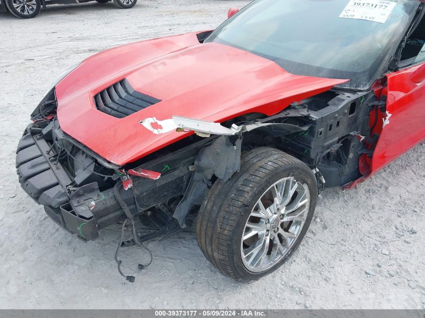 2016 Chevrolet Corvette Stingray VIN: 1G1YB2D74G5114329 Lot: 39373177