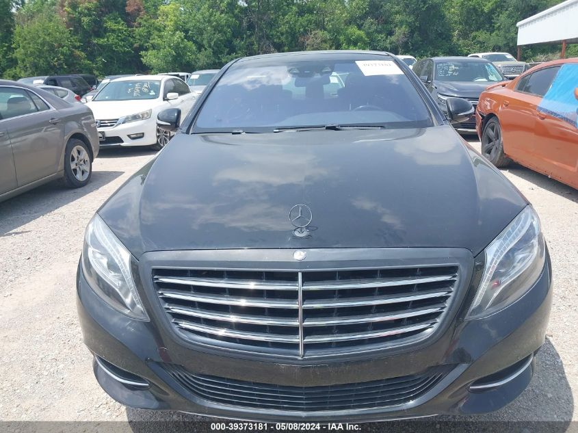 2015 Mercedes-Benz S 550 VIN: WDDUG8CB4FA127321 Lot: 39373181