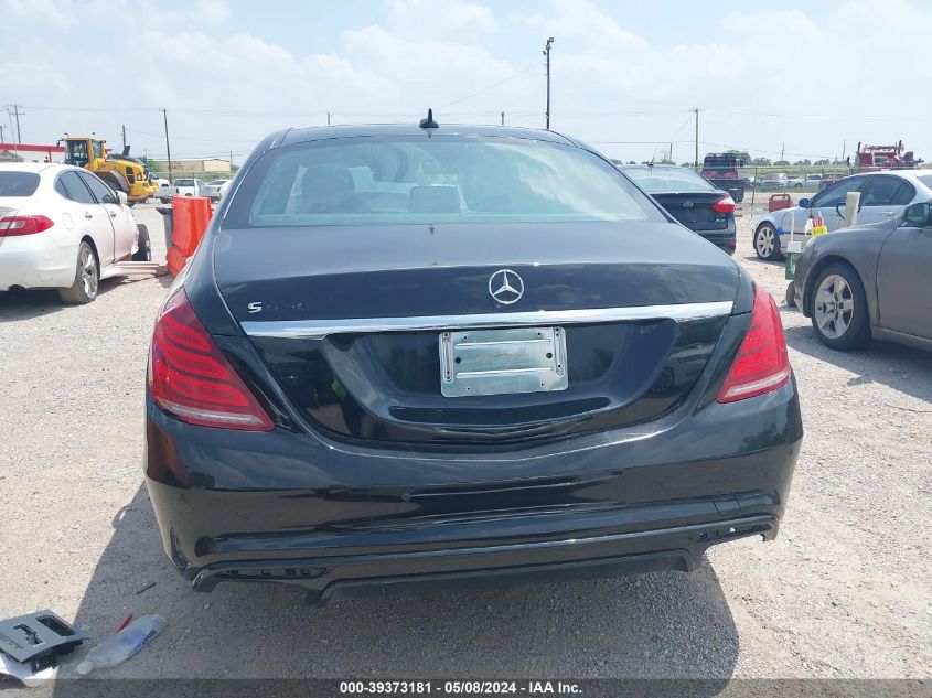 2015 Mercedes-Benz S 550 VIN: WDDUG8CB4FA127321 Lot: 39373181