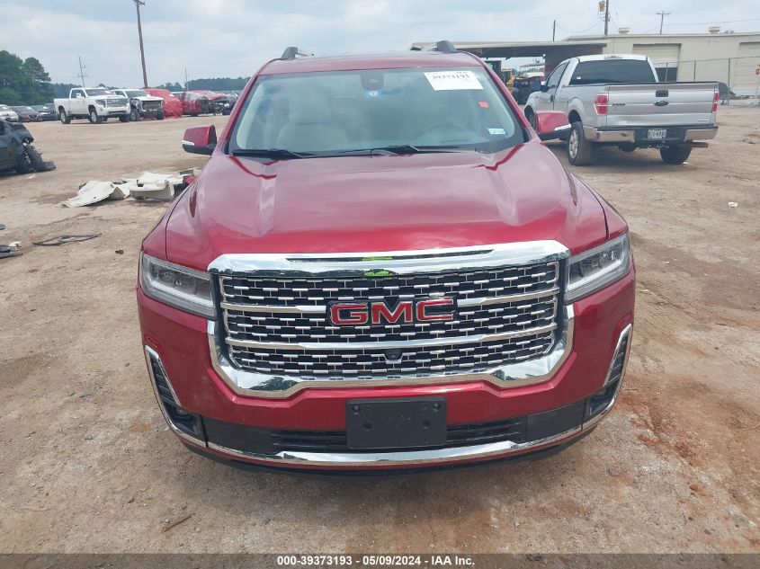 2021 GMC Acadia Fwd Denali VIN: 1GKKNPLS0MZ138367 Lot: 39373193